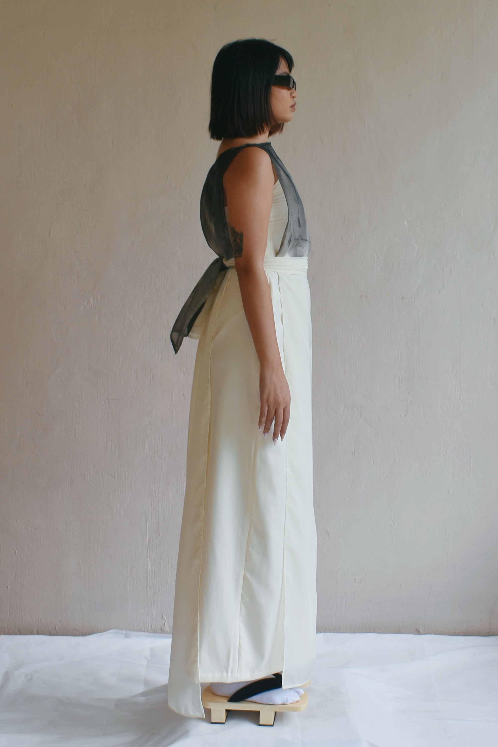 The Dress Worn Many Ways in Beige