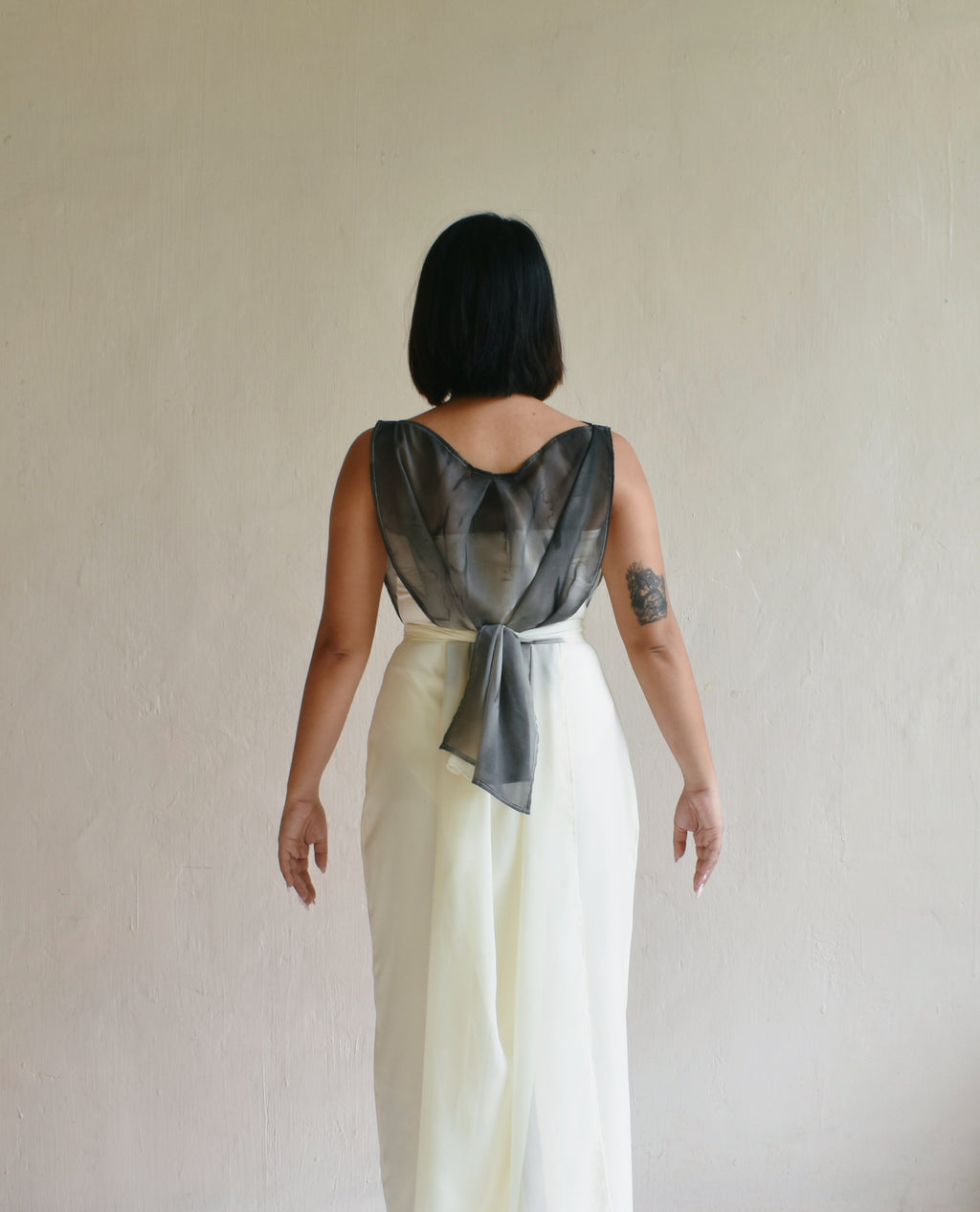 The Dress Worn Many Ways in Beige