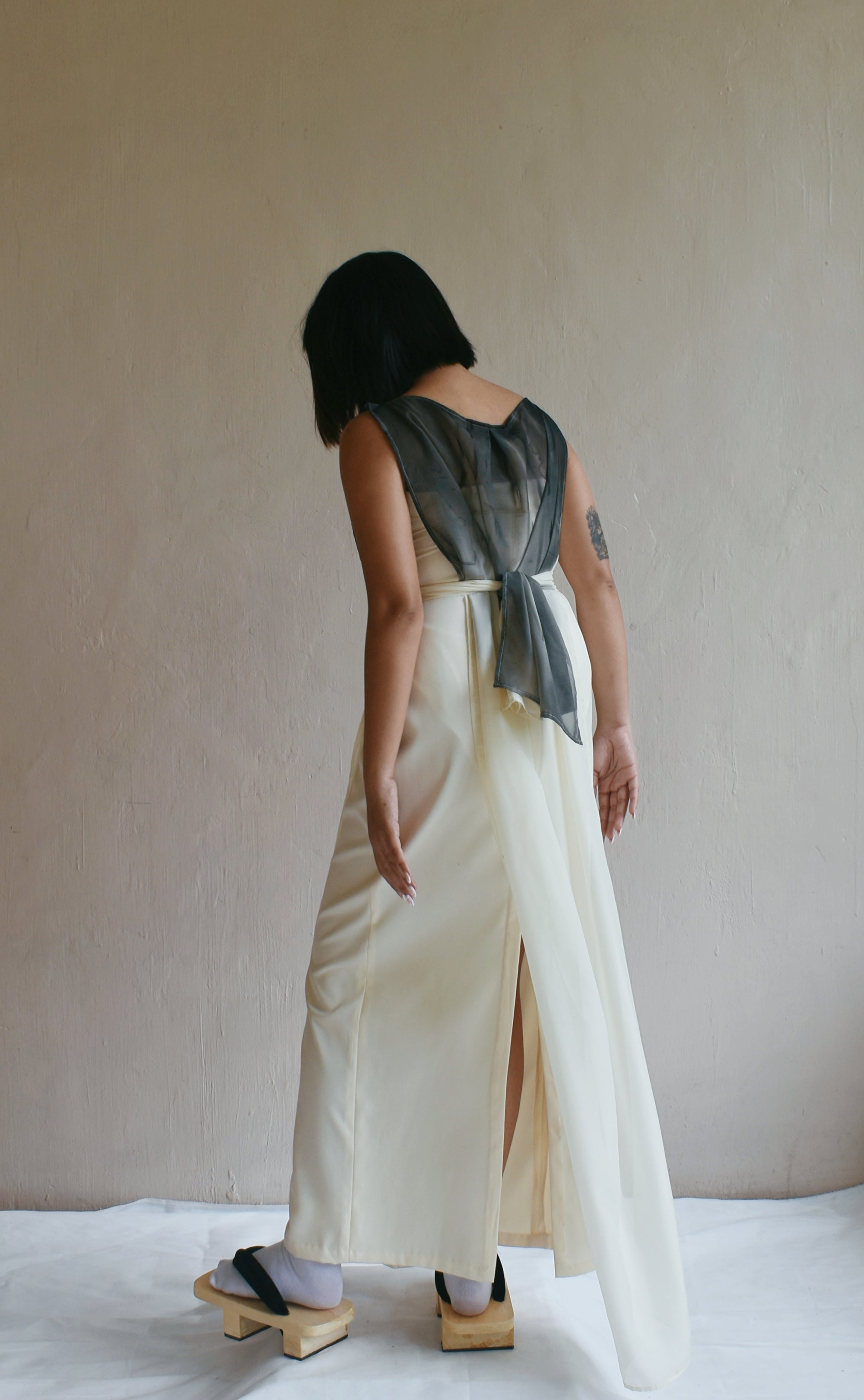 The Dress Worn Many Ways in Beige